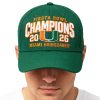 Miami Hurricanes Fiesta Bowl Champions Hat 2026 6 Miami Hurricanes Fiesta Bowl Champions Hat 2026 3