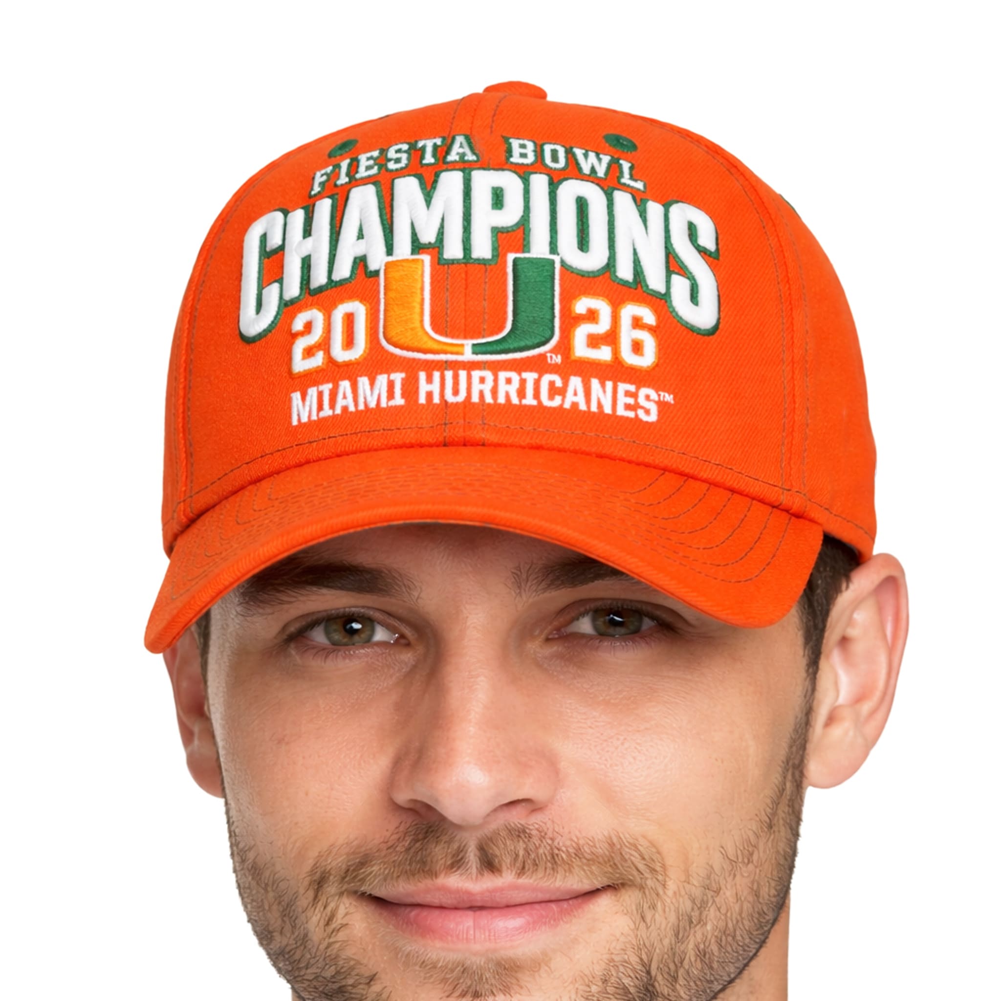 Miami Hurricanes Fiesta Bowl Champions Hat 2026 4 Miami Hurricanes Fiesta Bowl Champions Hat 2026
