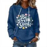 Minneapolis Be Pretti Good Flowers Waffle Hoodie