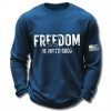 Minneapolis Freedom Is Pretti Good Waffle Sweater 2