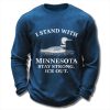 Minneapolis Stay Strong ICE Out Waffle Sweater 2