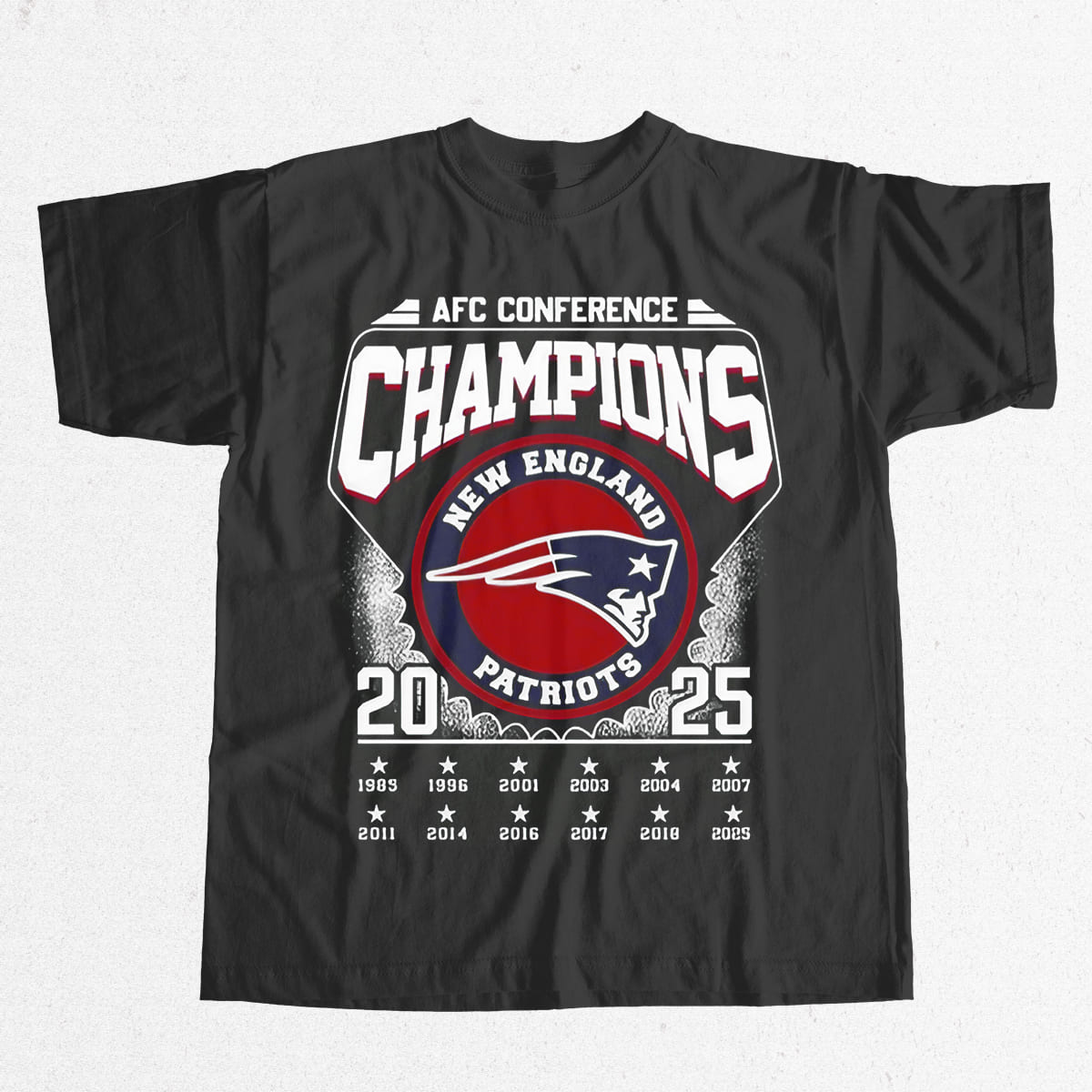 NE Patriots 12 Times AFC Conference Champions Shirt 2 NE Patriots 12 Times AFC Conference Champions Shirt 17