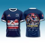 NE Patriots 12x AFC Champions Custom Shirt