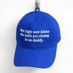 Not Right Now Kitten The Walls Are Closing In On Daddy Hat