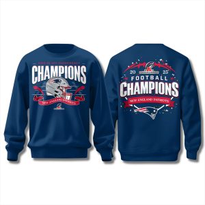 NE Patriots 2025 2026 AFC Championship Sweatshirt 1