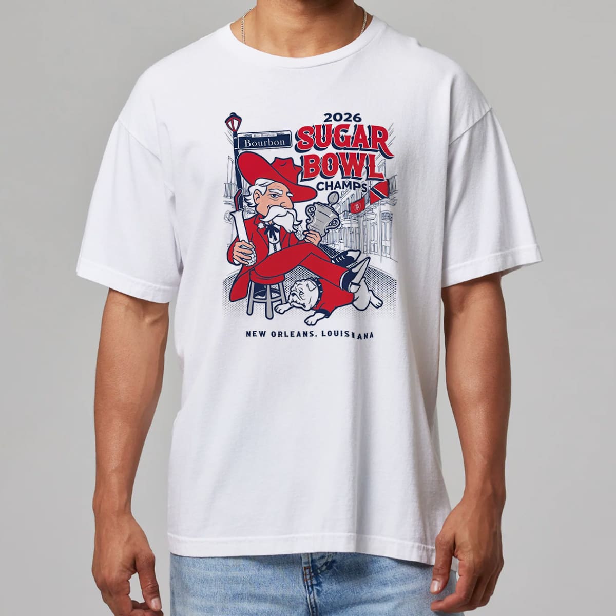 Ole Miss Mr Bourbon 2026 Sugar Bowl Champs Shirt 4 Ole Miss Mr Bourbon 2026 Sugar Bowl Champs Shirt 7