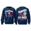 Ole Miss Rebels 2026 Sugar Bowl Champions Shirt