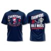 Ole Miss Rebels 2026 Sugar Bowl Champions Shirt 2