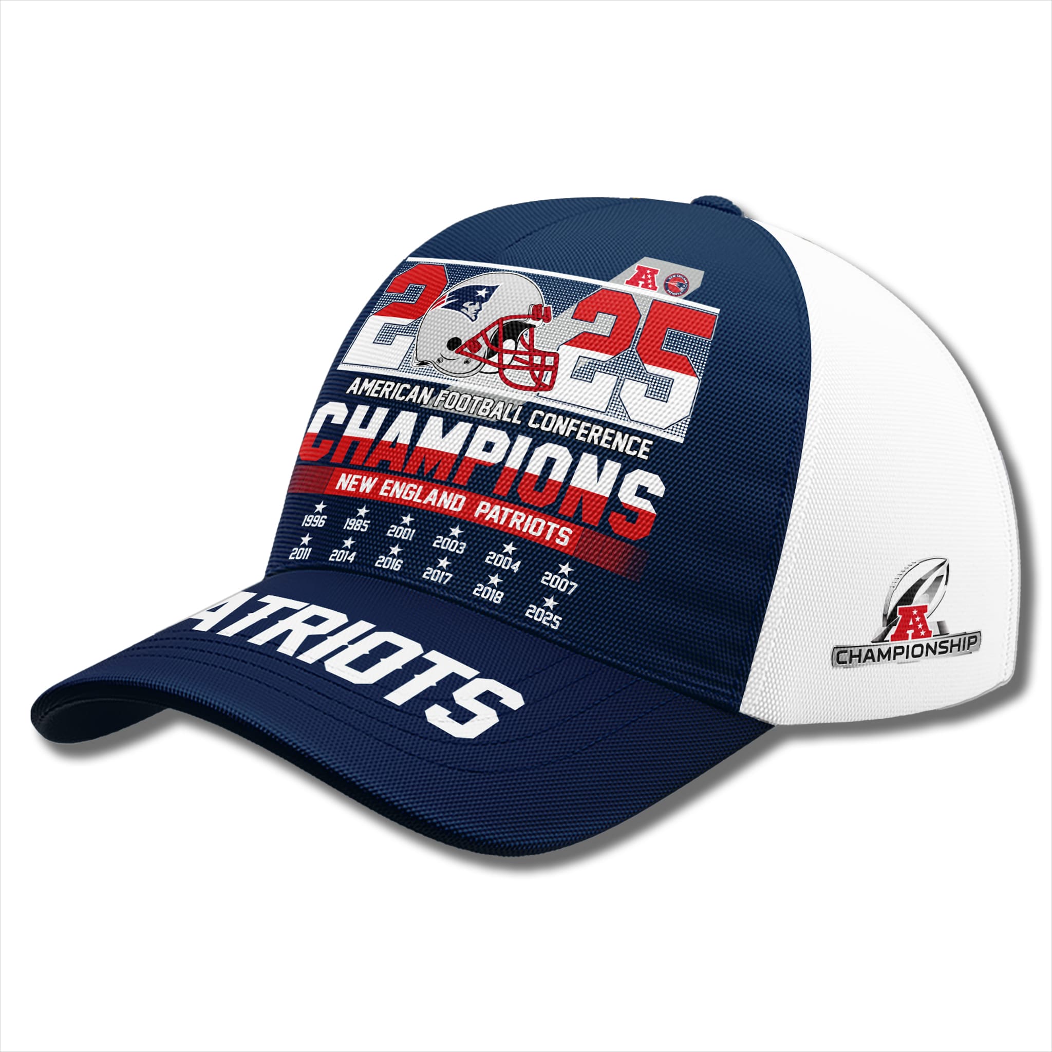 Patriots 12-Time AFC Champions Hat 1 Patriots 12 Time AFC Champions Hat 1