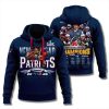 Patriots 2025 AFC Champions Team Roster Hoodie 4 Patriots 2025 AFC Champions Team Roster Hoodie 1