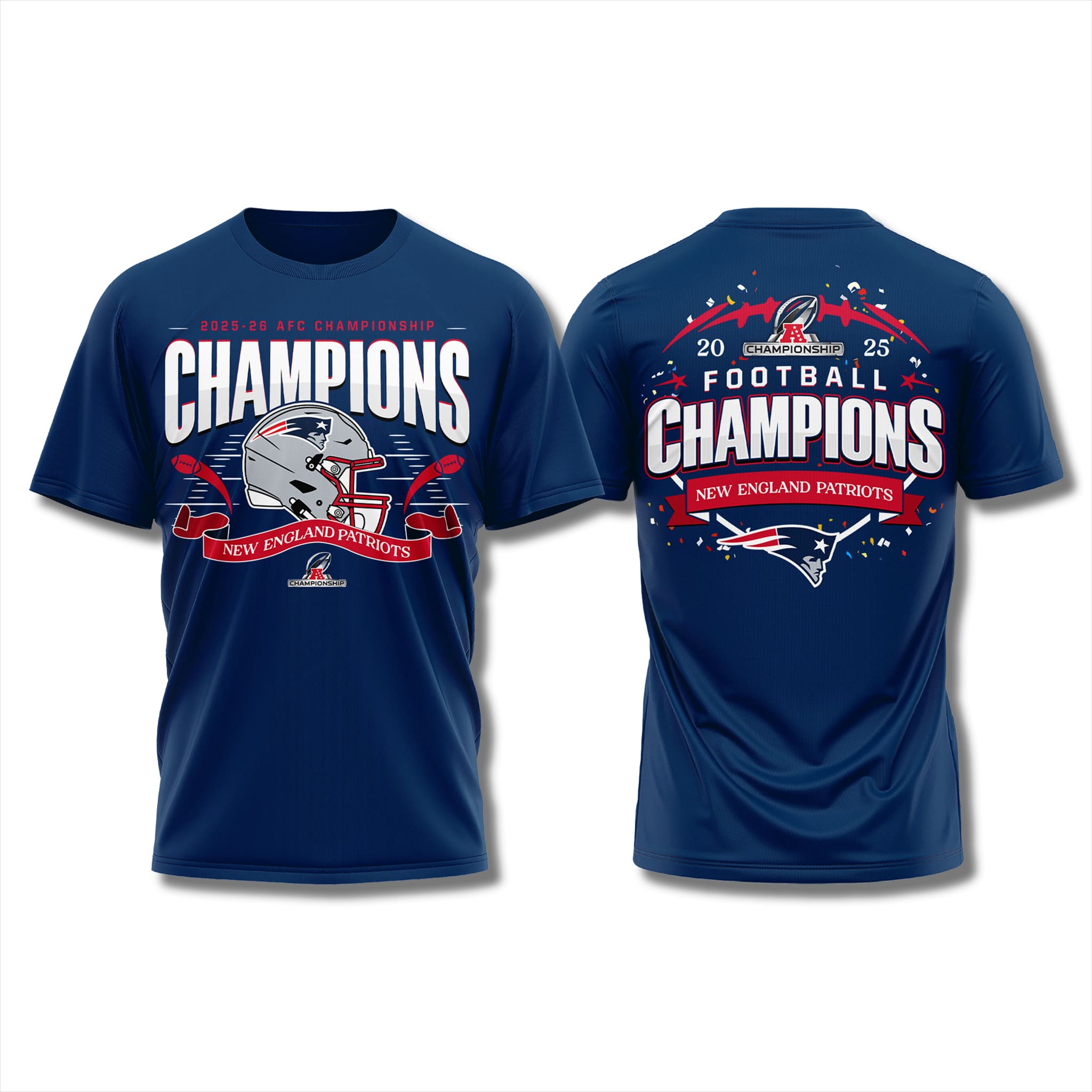 Patriots 2025 AFC Championship Hoodie 2 Patriots 2025 AFC Championship Hoodie