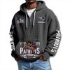 Patriots 2026 Superbowl Waffle Quarter Zip Hoodie 5 Patriots 2026 Superbowl Waffle Quarter Zip Hoodie 2