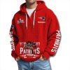 Patriots 2026 Superbowl Waffle Quarter Zip Hoodie 7 Patriots 2026 Superbowl Waffle Quarter Zip Hoodie 4