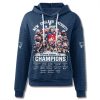 Patriots Super Bowl LX Champions Team Roster Waffle Hoodie