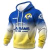 Rams EST 1936 Gradient Waffle Hoodie 1