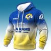 Rams EST 1936 Gradient Waffle Hoodie