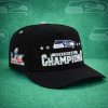 Seahawks 2025 NFC Championship Black Hat