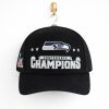 Seahawks 2025 NFC Championship Black Hat 3 Seahawks 2025 NFC Championship Hat