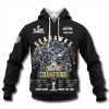 Seahawks 2025 NFC Championship Team Roster Hoodie 4 Seahawks 2025 NFC Championship Team Roster Hoodie 1