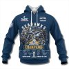 Seahawks 2025 NFC Championship Team Roster Hoodie 2