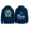 Seahawks 4 Time NFC Champions Hoodie 2025 1