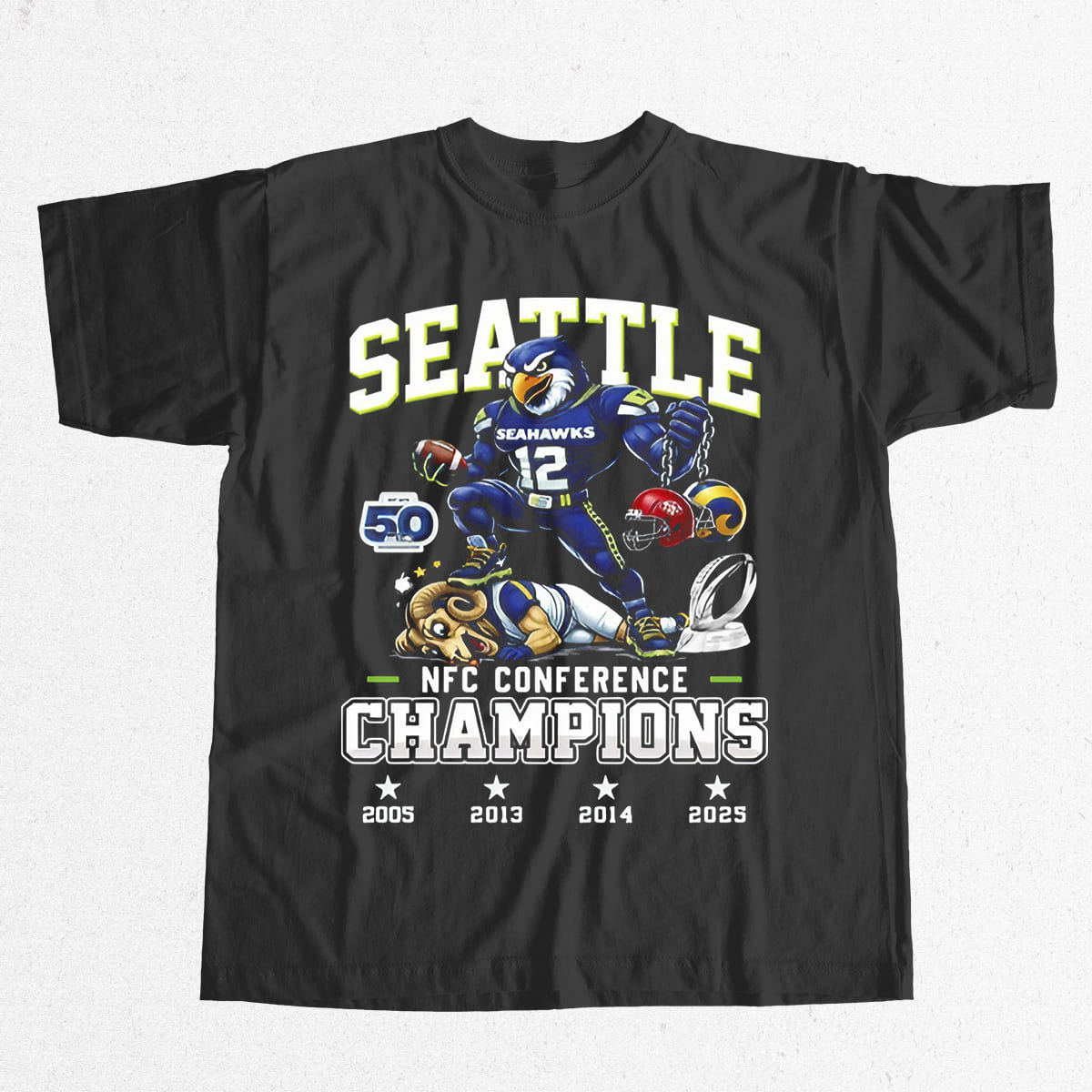 Seahawks Beats Rams 4-Time NFC Champions Shirt 1 Seahawks Beats Rams 4 Time NFC Champions Shirt 17