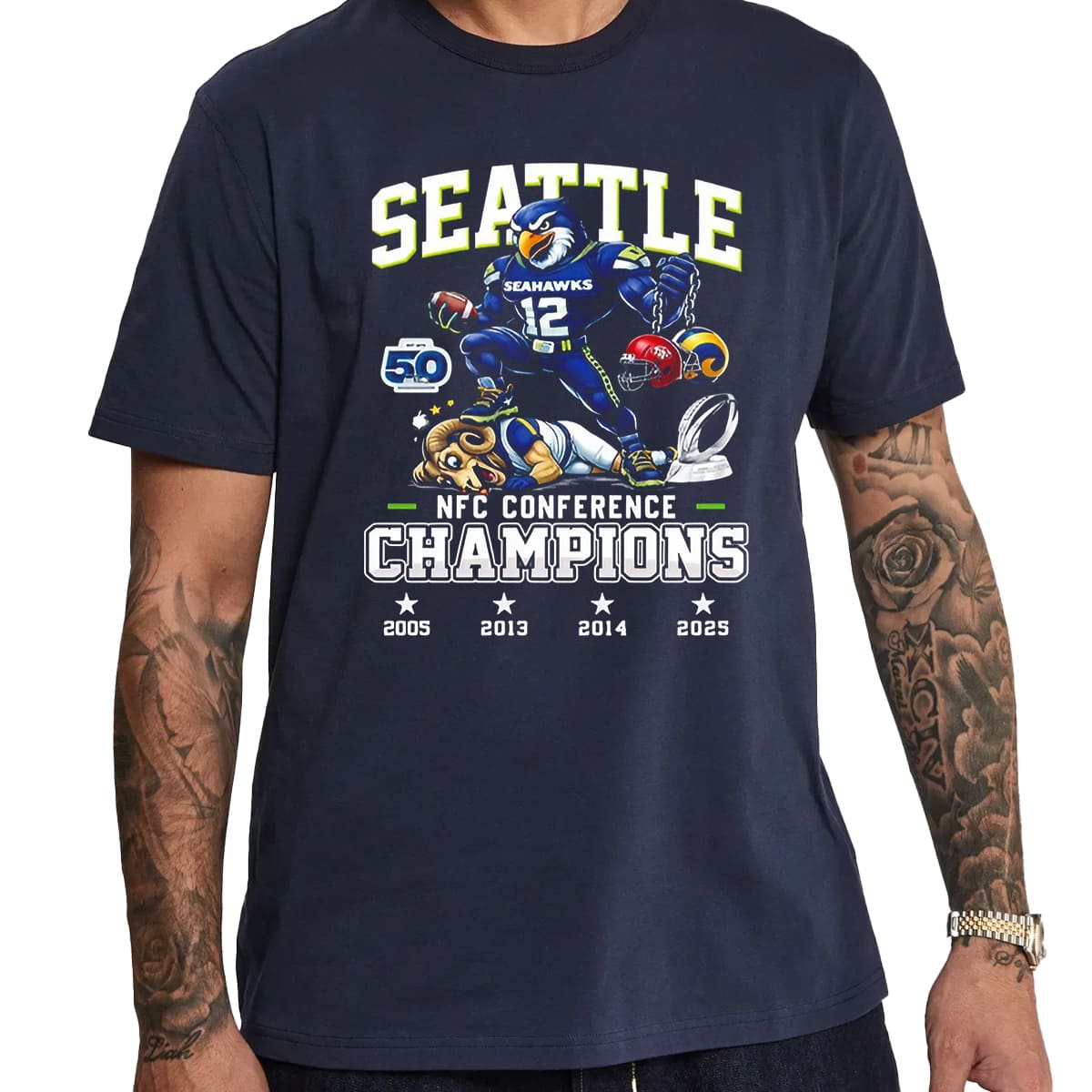 Seahawks Beats Rams 4-Time NFC Champions Shirt 2 Seahawks Beats Rams 4 Time NFC Champions Shirt 19
