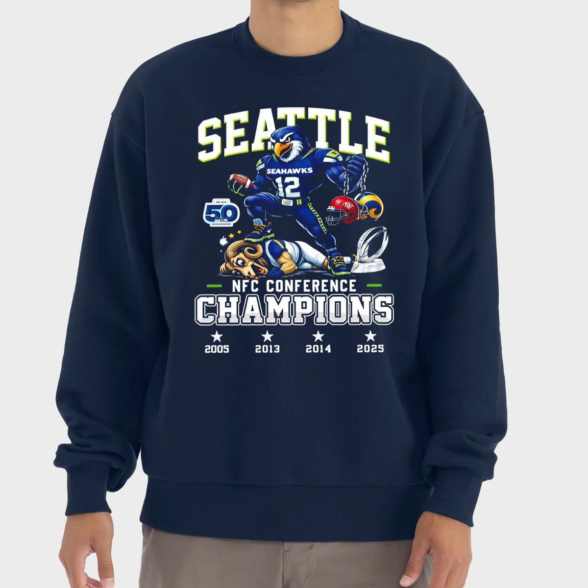Seahawks Beats Rams 4 Time NFC Champions Shirt 5 Seahawks Beats Rams 4 Time NFC Champions Shirt 5