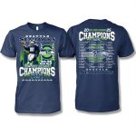 Seahawks NFC West Division 10-Time Champions Shirt