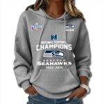 Seahawks National Football Champion Waffle Hoodie 2025