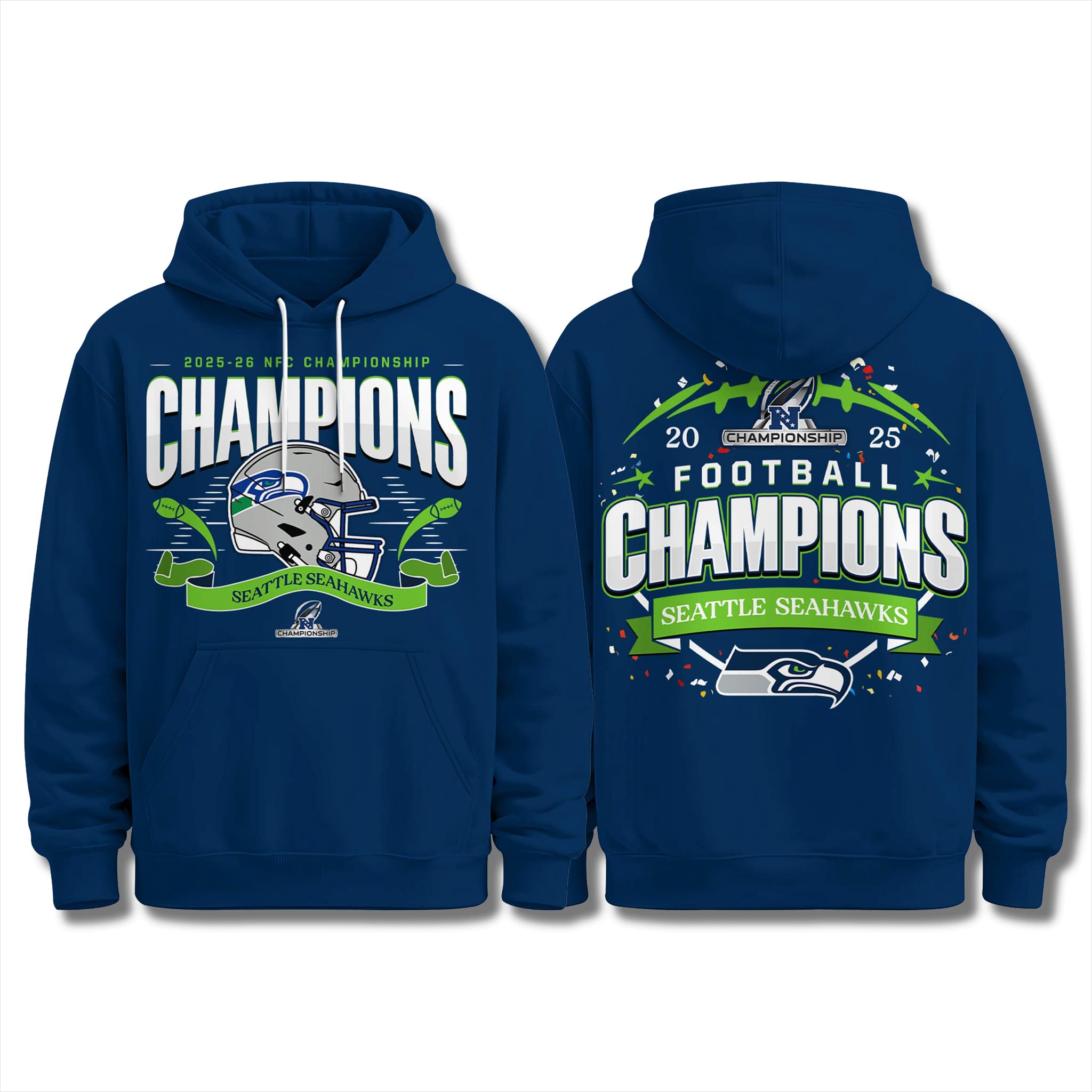 Seahawks National Football Conference Champions Shirt 2025 2 Seahawks National Football Conference Champions Shirt 2025