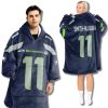 Seahawks Smith-Njigba 11 Super Bowl Blanket Hoodie 5 Seahawks Smith Njigba 11 Super Bowl Blanket Hoodie