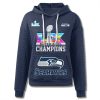 Seahawks Super Bowl LX Champions We Are 12 Waffle Hoodie 2