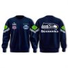 Seahawks Super Bowl LX USA 250 Patch Hoodie