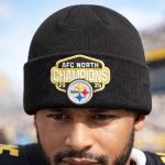 Steelers AFC North Champions Beanie Hat 2025