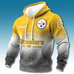 Steelers EST 1933 Gradient Waffle Hoodie