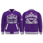 TCU Football 2025 Valero Alamo Bowl Champions Jacket