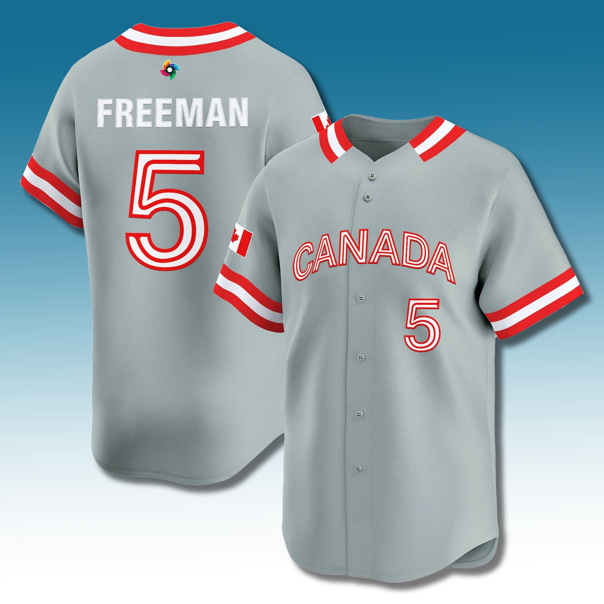 Team Canada World Baseball Classic Custom Jersey 2026 1 Team Canada World Baseball Classic Custom Jersey 2026 1