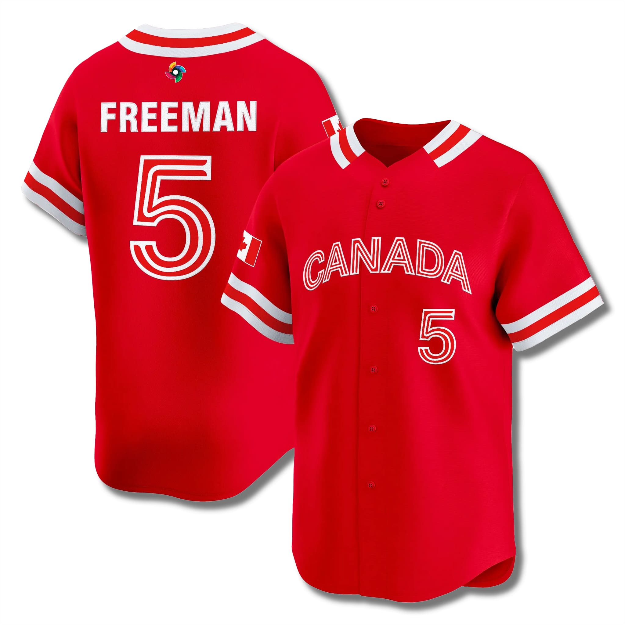 Team Canada World Baseball Classic Custom Jersey 2026 2 Team Canada World Baseball Classic Custom Jersey 2026