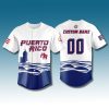 Team Puerto Rico 2026 WBC Baseball Jersey 5 Team Puerto Rico 2026 WBC Baseball Jersey 1