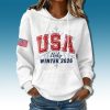 Team USA Italy Winter 2026 Waffle Hoodie