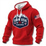 Team USA Milano Cortina 2026 Waffle Hoodie