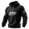USA Ice Hockey National Team Waffle Hoodie 2026 3