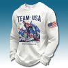USA Ski Team Italian Winter 2026 Waffle Sweater