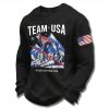 USA Ski Team Italian Winter 2026 Waffle Sweater 3