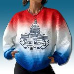 USA Winter Warriors Milano Cortina 2026 Waffle Sweater
