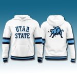 Utah State Basketball Throwback 80s Hoodie