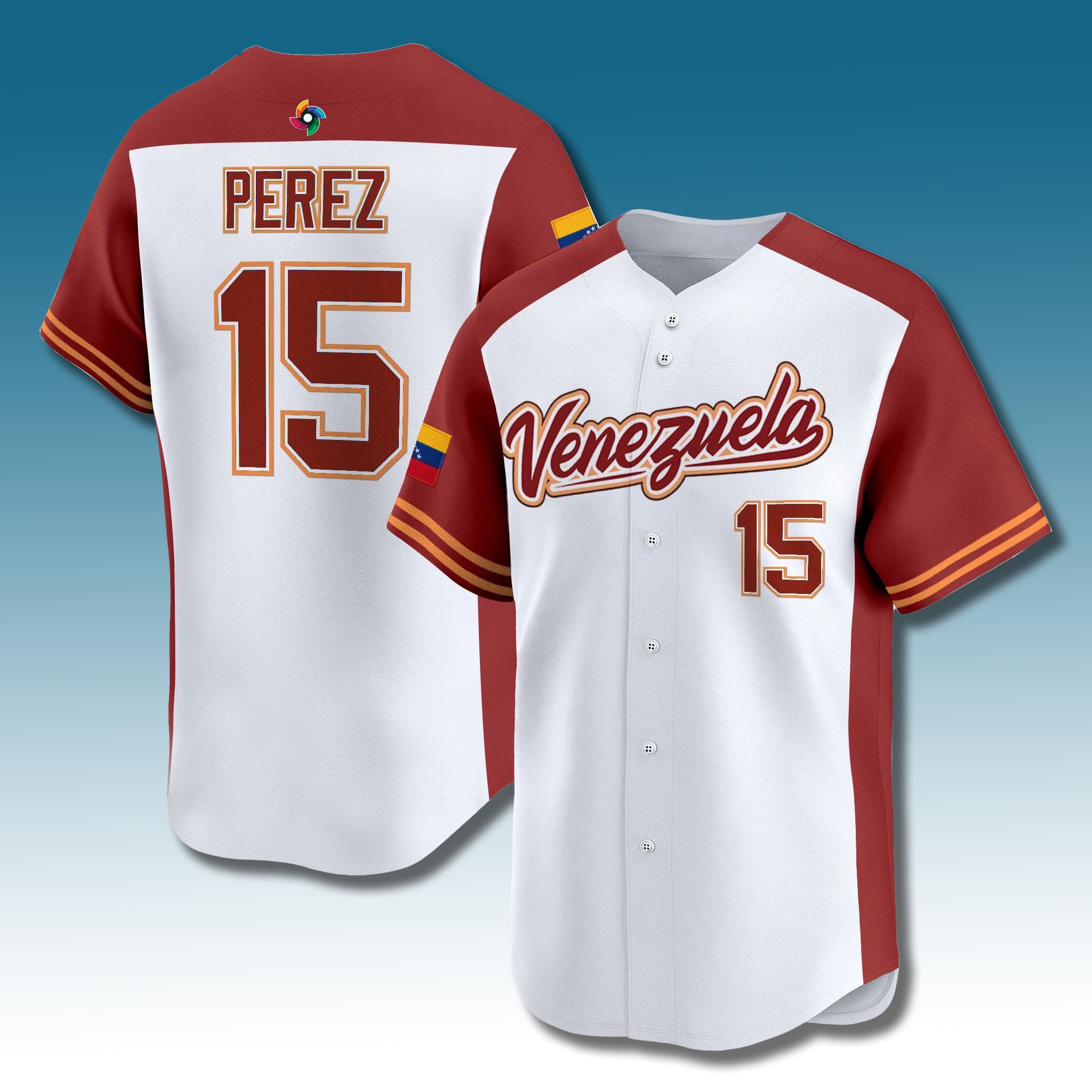 World Baseball Classic 2026 Team Venezuela Jersey 1 World Baseball Classic 2026 Team Venezuela Jersey 1