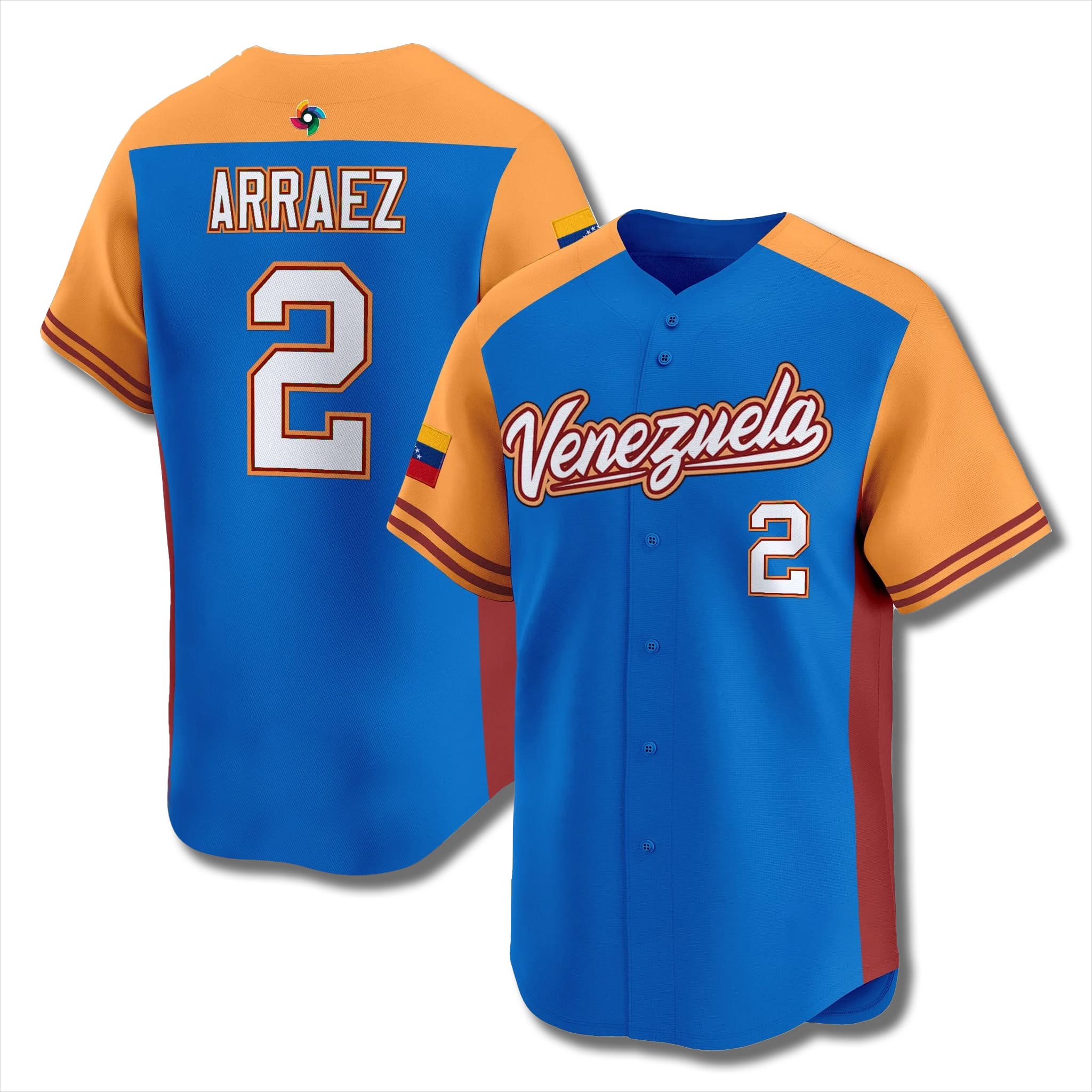 World Baseball Classic 2026 Team Venezuela Jersey World Baseball Classic 2026 Team Venezuela Jersey