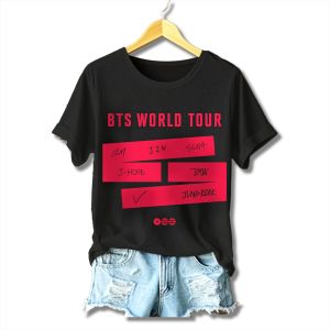 BTS World Tour April 2026 Shirt 1
